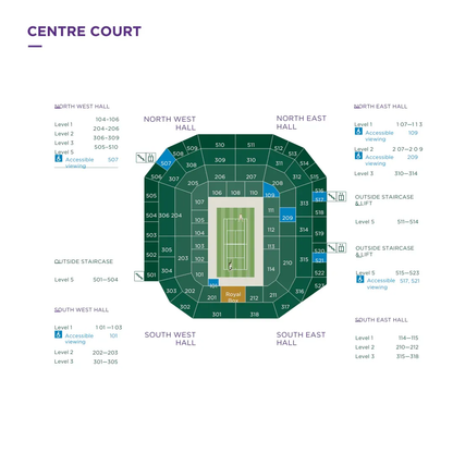 Wimbledon 2027 - PreSale Centre Court Pass